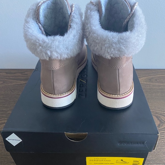 NEW COLE HAAN ZEROGRAND HIKING BOOTS NUBUCK 5 - Picture 3 of 8